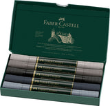 Faber castell fc-160306 wk25watercolor marker fc albrechtdürer 5 pieces gray tones