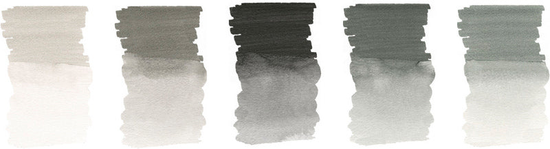 Faber Castell FC-160306 WK25AQUAREL MARKER FC ALBRECHTDürer 5 pezzi toni grigi