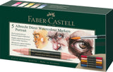Faber Castell FC-160307 WK25Aquarel Marker FC Albrechtdürer 5 sztuk portret