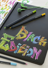 Faber Castell FC-116412 colored pencils Black Edition in penny 12 pieces