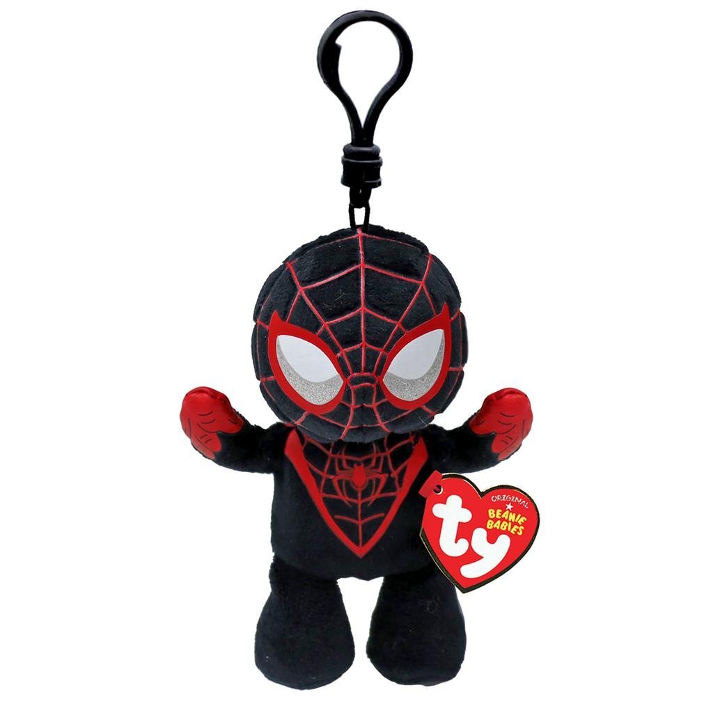 Ty Beanie Boo Keychain - Spiderman Morales