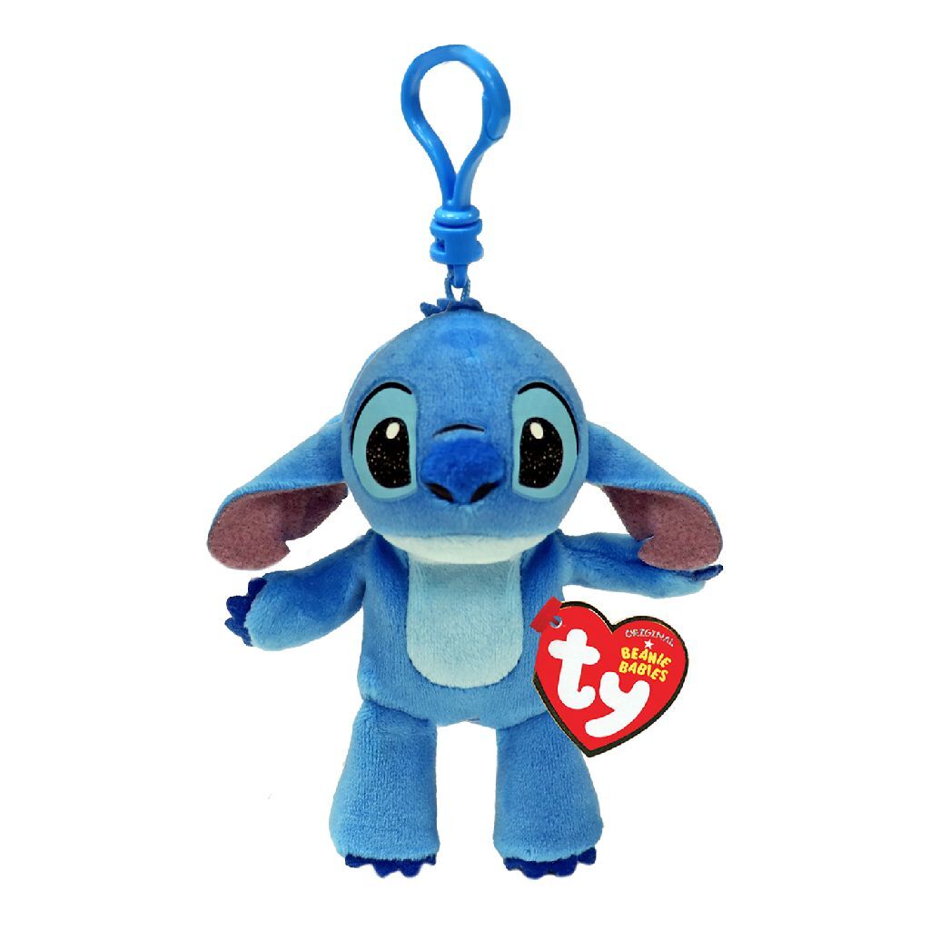 Ty clip plysj leketøy disney stitch