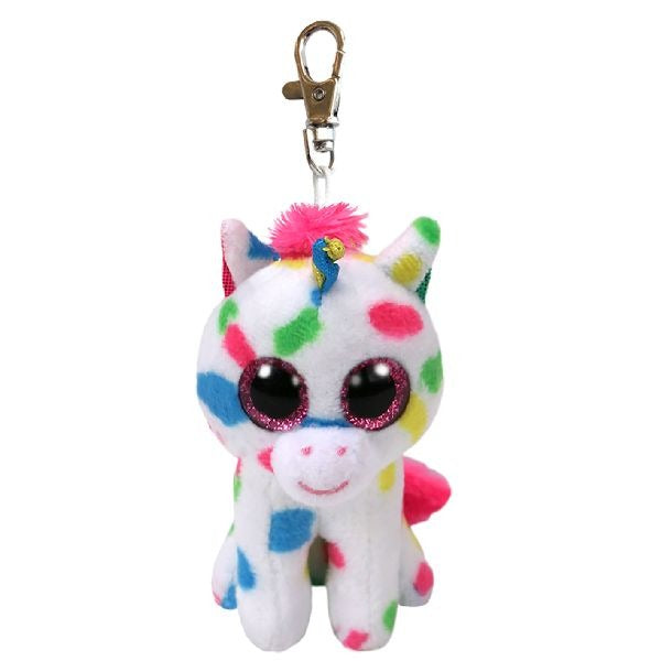 Ty beanie boo's clip harmony enhjørning, 7 cm