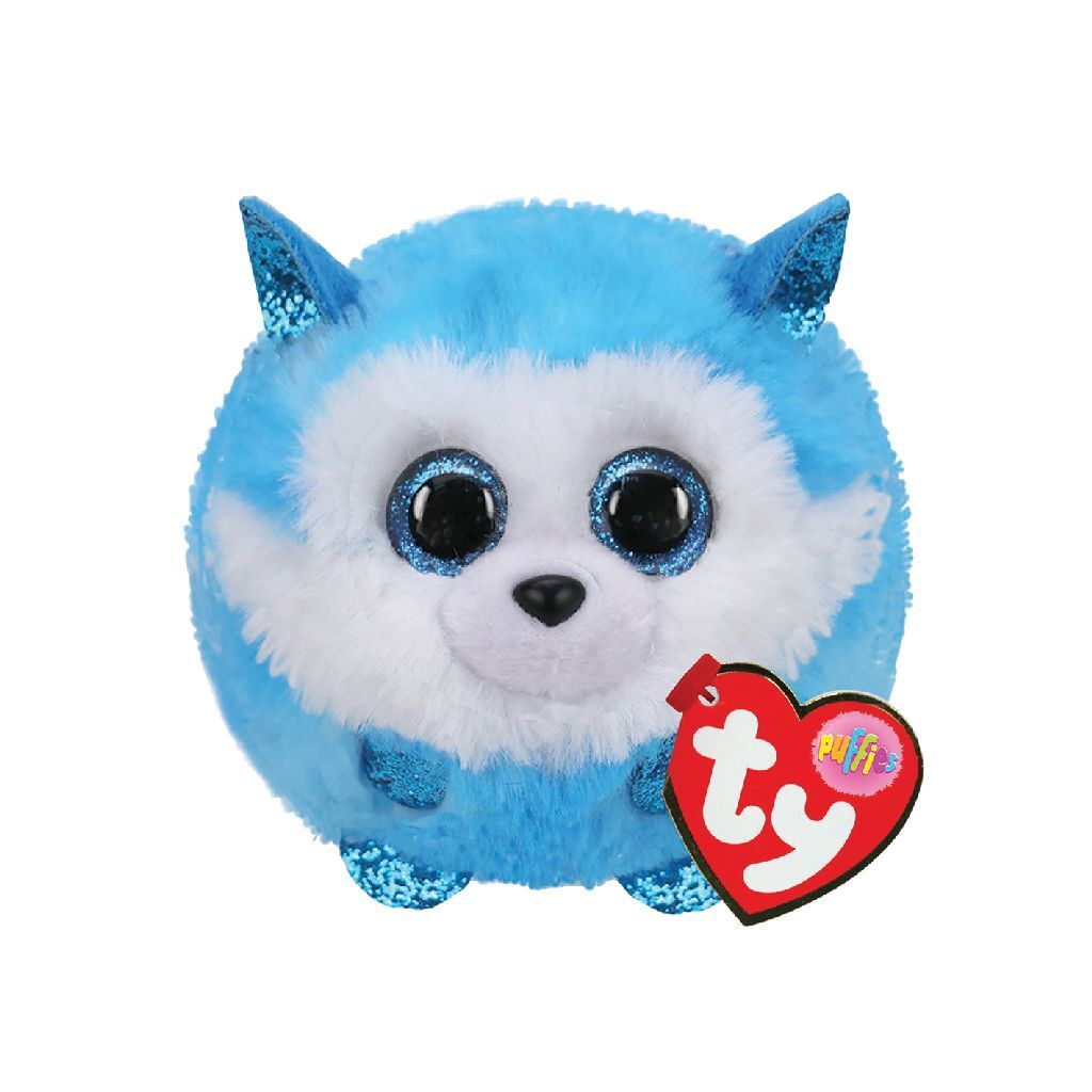 Ty beanie ty teenisty puffies princ husky, 10 cm