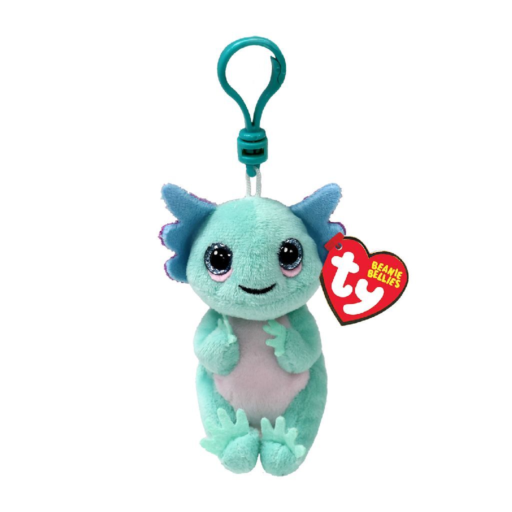 Ty Beanie Belloes Clip Alex Axolotl, 10 cm
