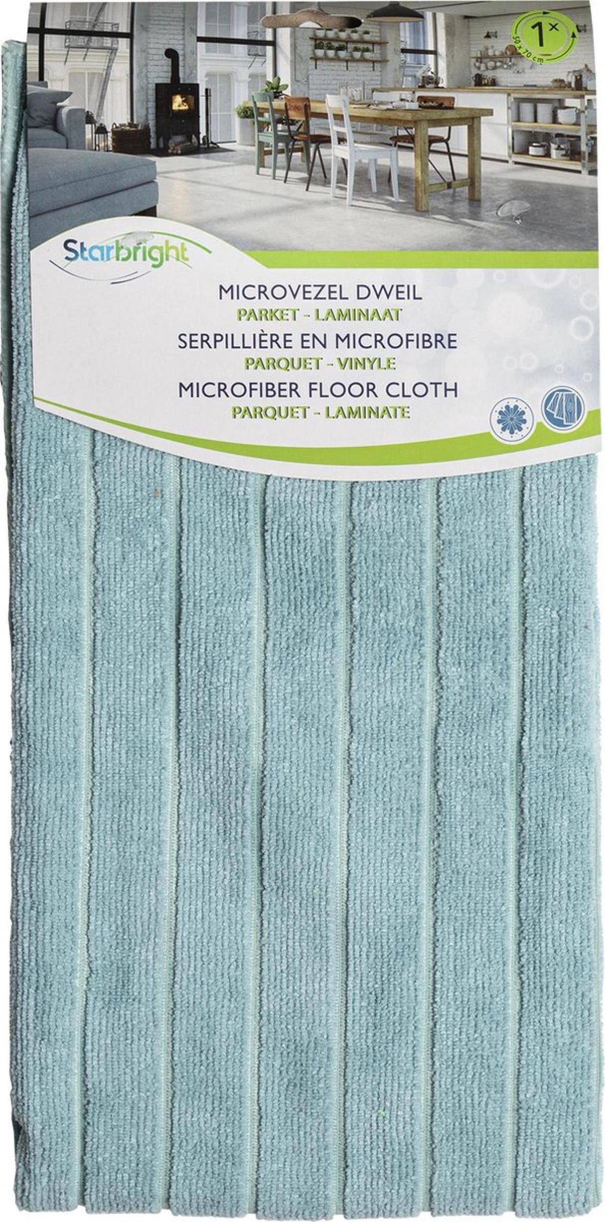 Starbright dweil microvezel 50x70cm