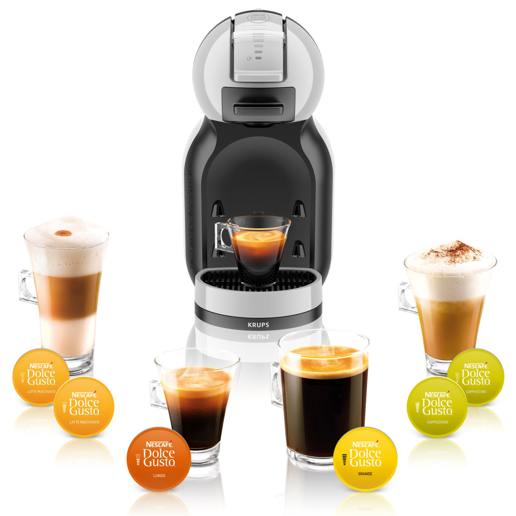 KRUPS KP123B NESCAF EACUTE; Dolce Gusto mini me Kaffeetasse Maschine Schwarz Edelstahl Stahl