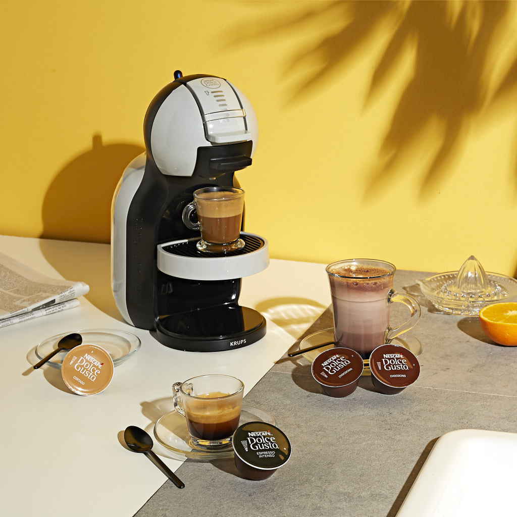 KRUPS KP123B NESCAF EACUTE; Dolce Gusto mini me Kaffeetasse Maschine Schwarz Edelstahl Stahl