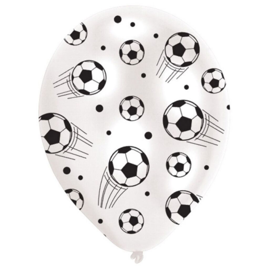 Palloncini di calcio di base 27,5 cm 6 pezzi