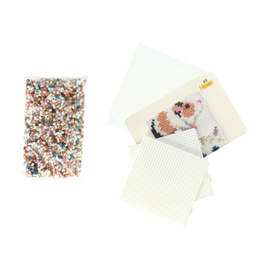 Hama Ironing Bead Set Regalo Regal Box - Lindos Animales, 4000.