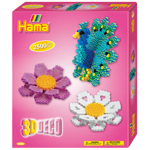 Hama Bügelperlen 3D Deko 2500 Stück
