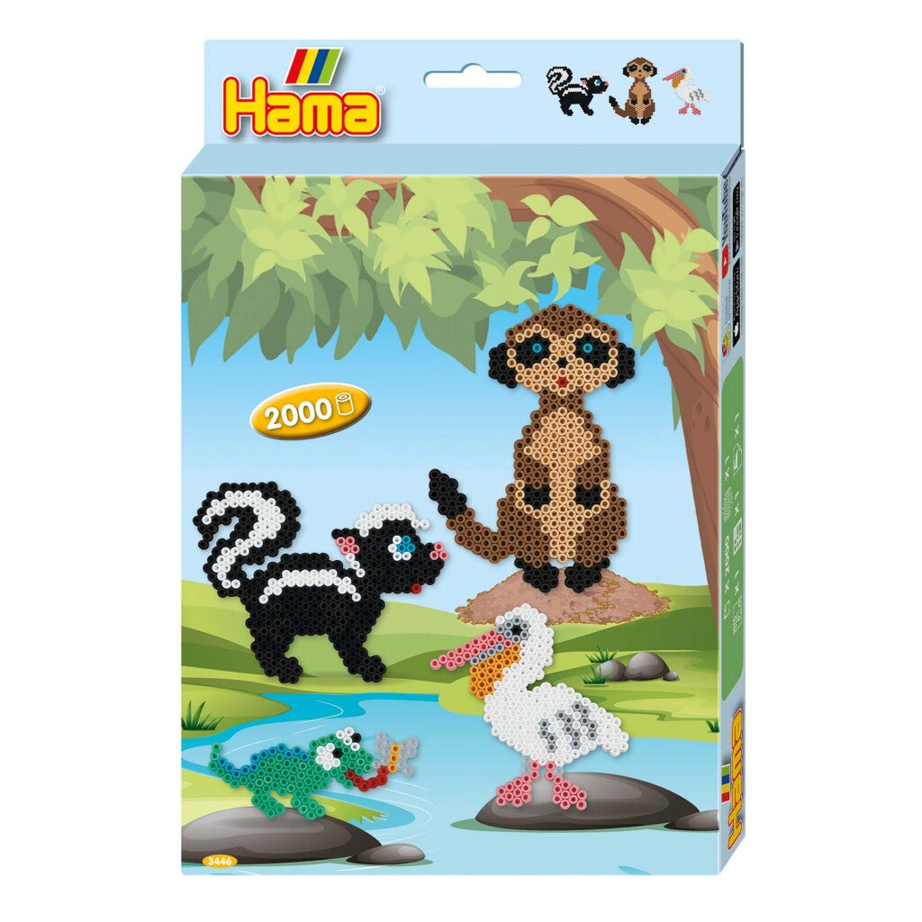 Hama String perles String perles Animals Make Set 2000 Pieces