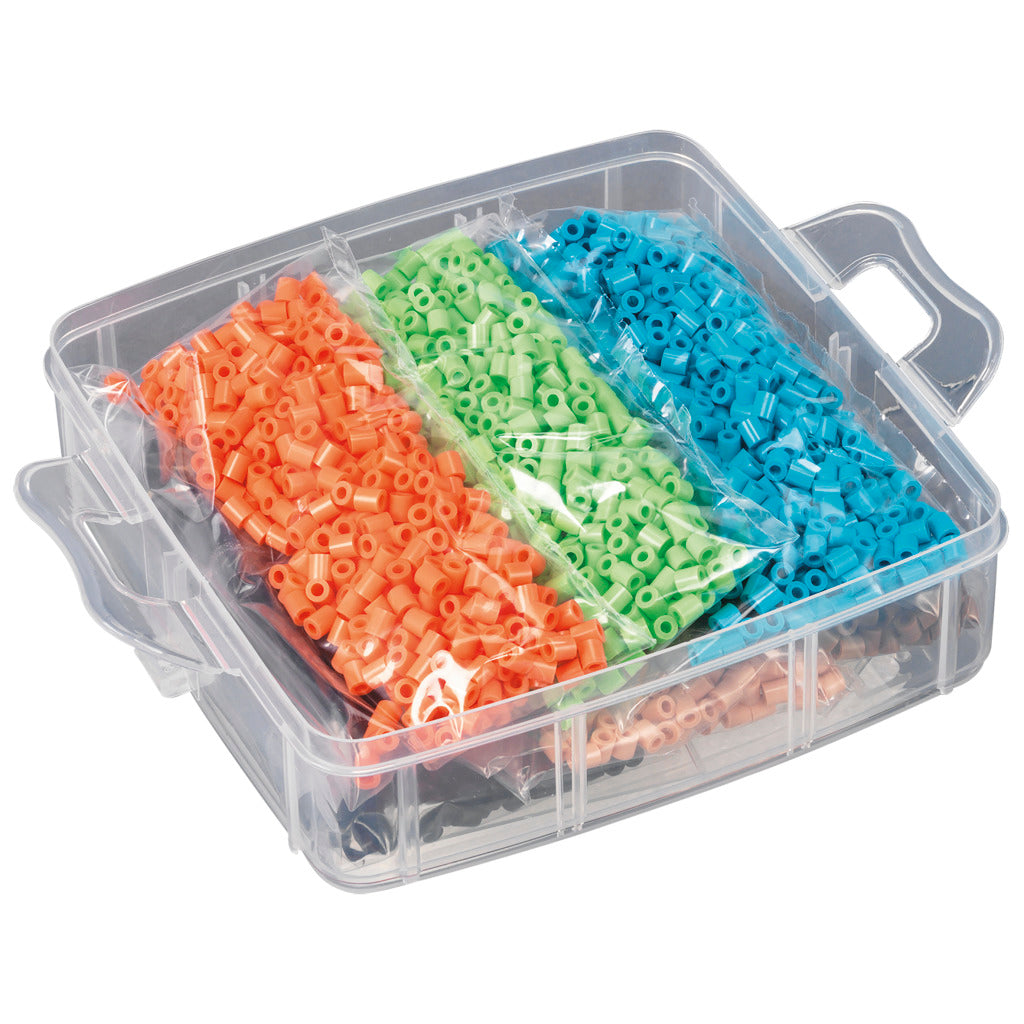 Hama ironing bead storage box including 6000 beads