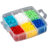 Hama ironing bead storage box including 6000 beads