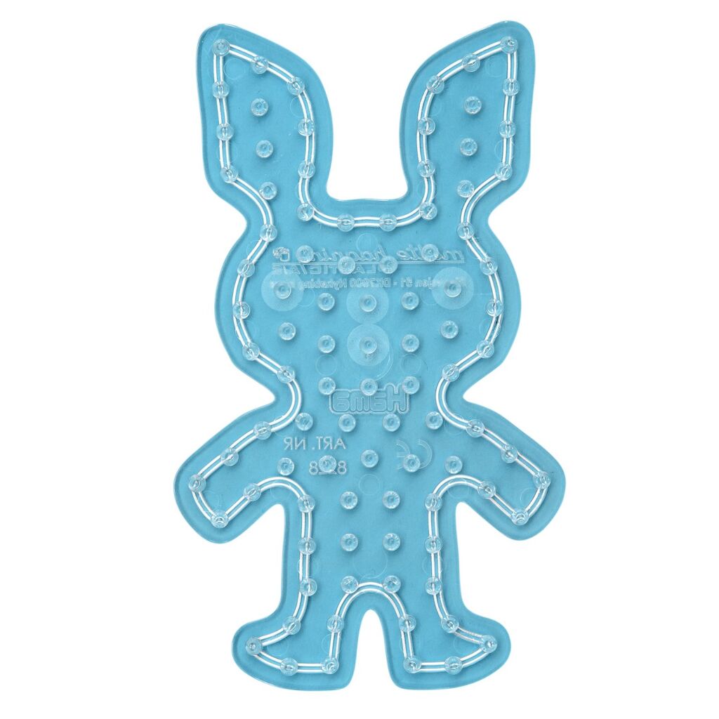 Hama maxi beads rabbit pegboard