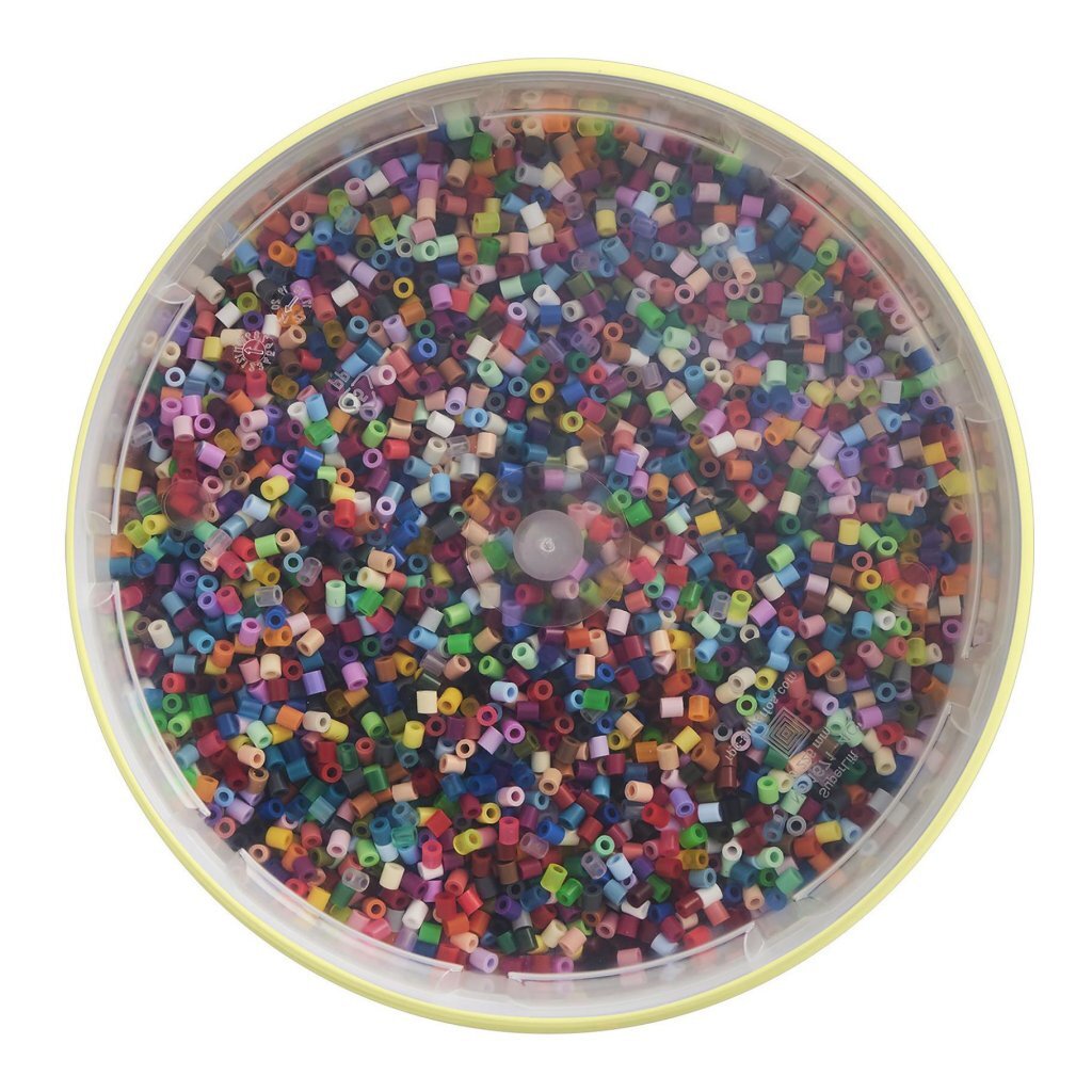 Hama ironing beads in bucket, 30,000 pcs.
