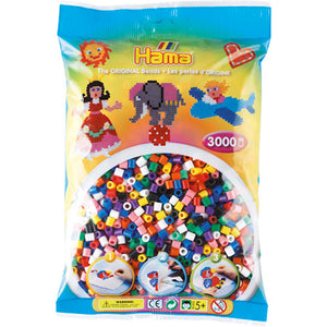 Hama ironing beads 3000 pcs primary