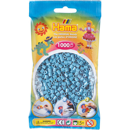 Hama Iron Beads 1000 Pieces Turquoise