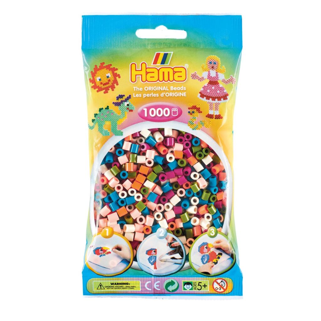 Hama string bead mix (201-58), 1000st.