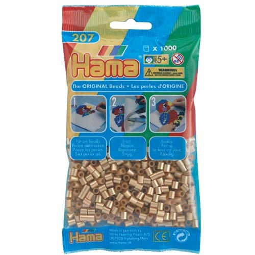 HAMA Iron Perles 1000 pièces Gold