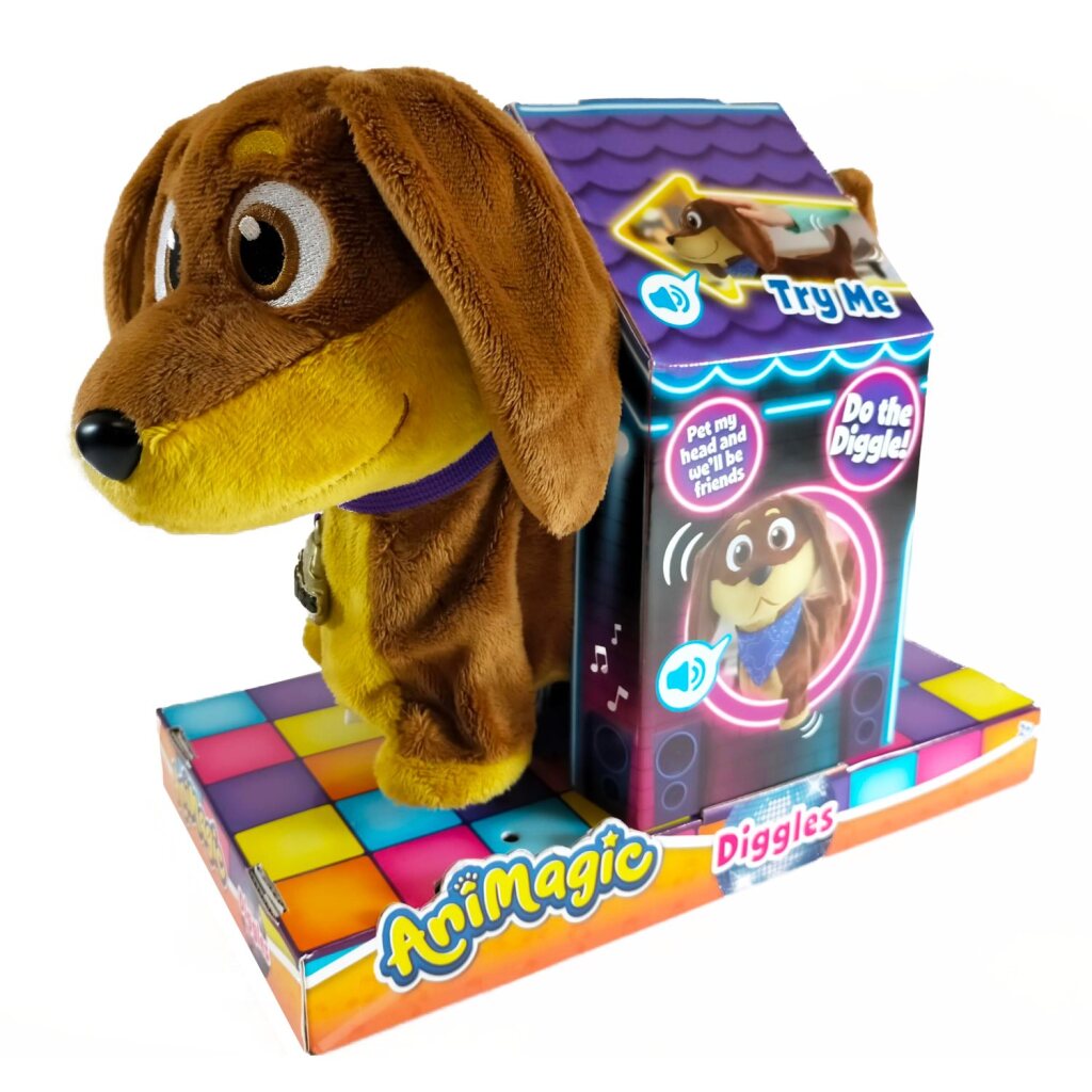 Other brands animagic cuddly toy dog ​​diggles + sound