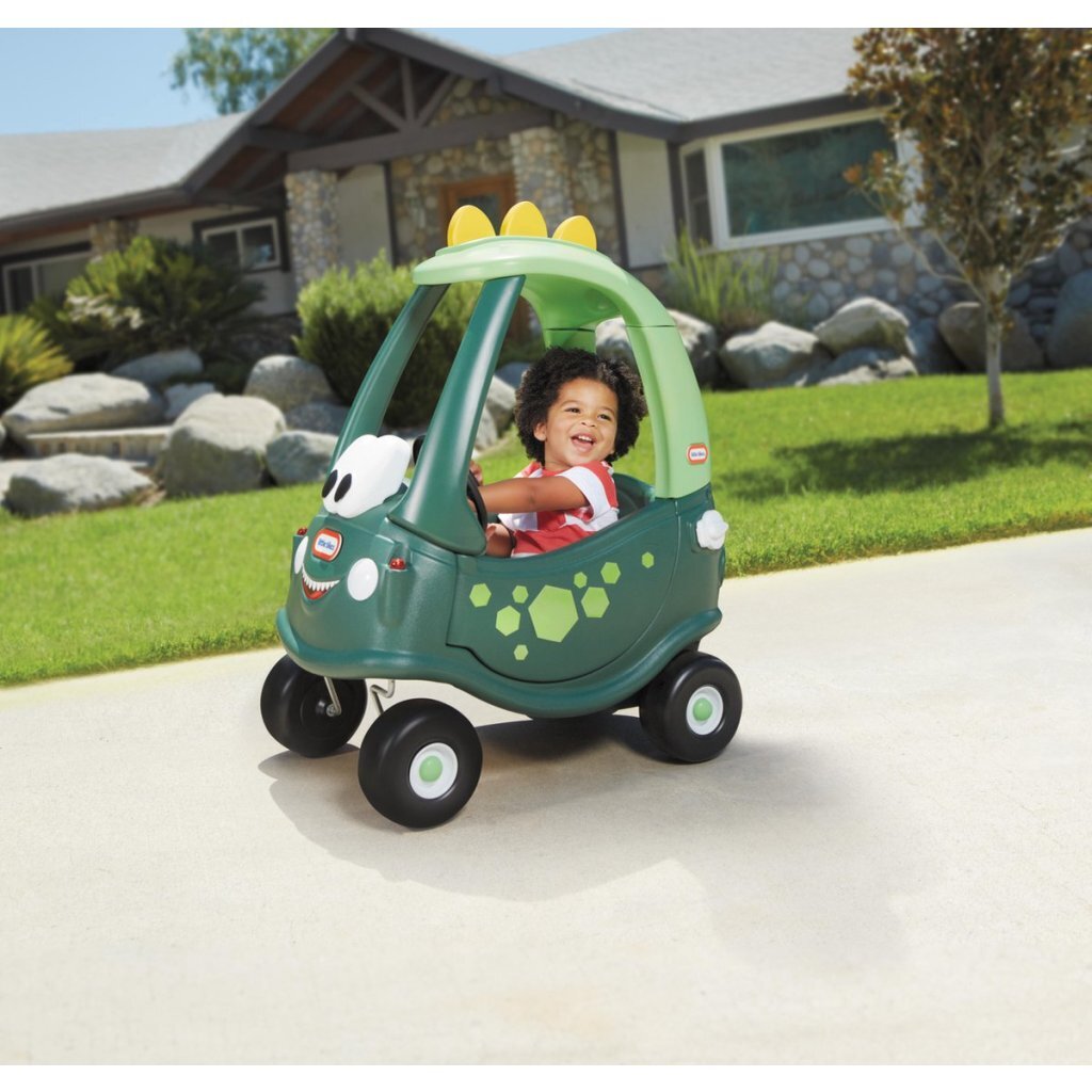 Little Tikes Cozy Coupé Walker Dino 72x44x92 cm Verde