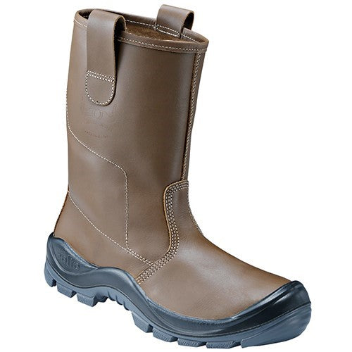 Bota de trabalho Atlas anatômica bau 826 high s3 | marrom | tamanho 39 - 00.012.018.39