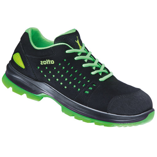 Sapato de trabalho Atlas SL 205 XP 2.0 S1P | preto verde | tamanho 40 - 00.012.079.40