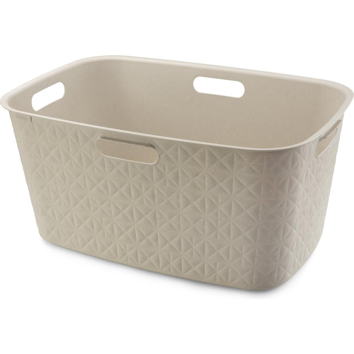Panier à linge Curver Softex 45L Chalk White