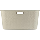 Panier à linge Curver Softex 45L Chalk White
