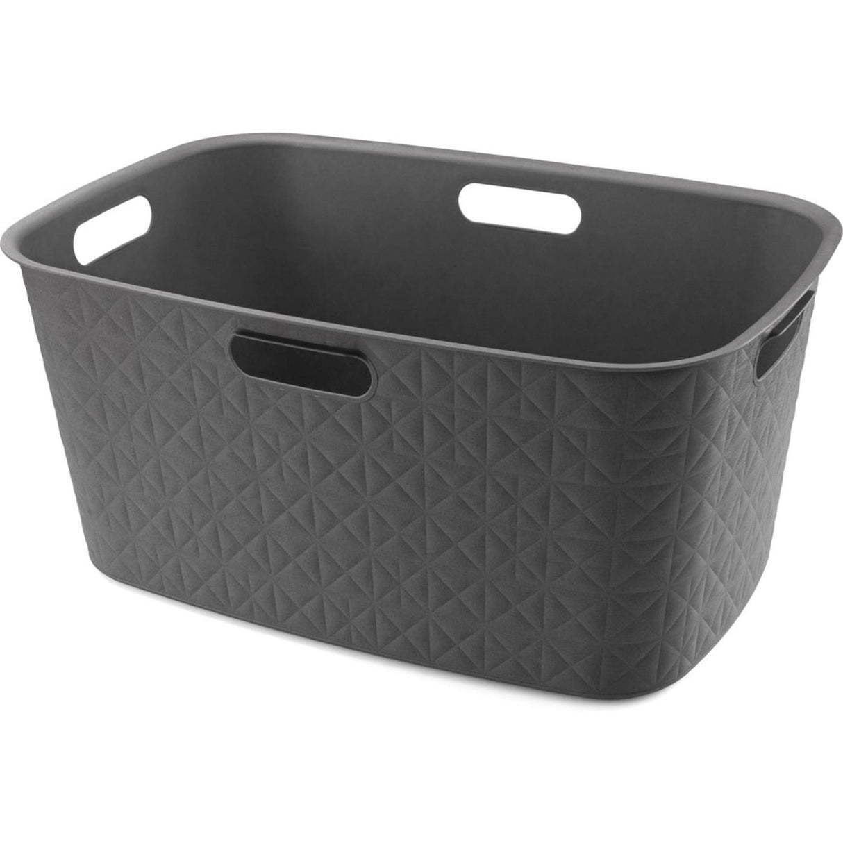 Panier à linge Curver Softex 45L Anthracite