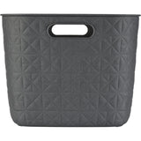 Panier de rangement Curver Softex Grande anthracite 19L
