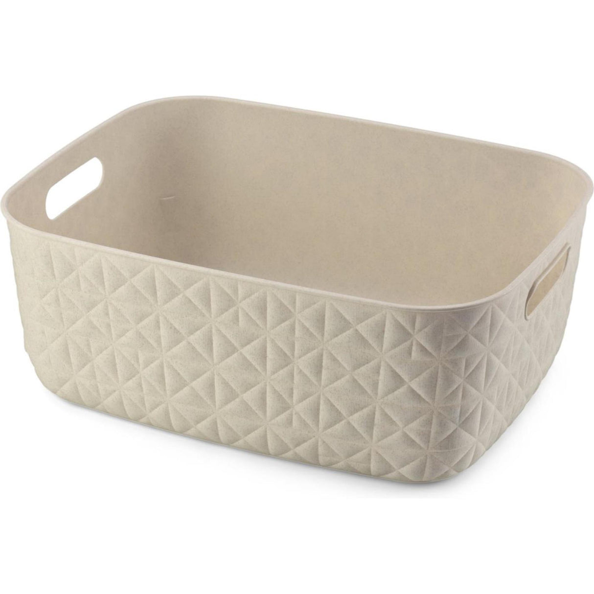 Panier de rangement Curver Softex M 12,5 L blanc de craie