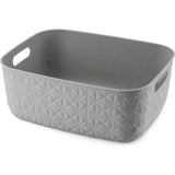 Curver softex úložný koš m 12,5l taupe