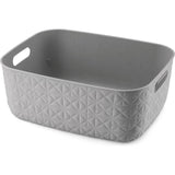 Panier de rangement Curver Softex M 12.5L Taupe