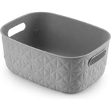 Panier de rangement Curver Softex S 4L Taupe