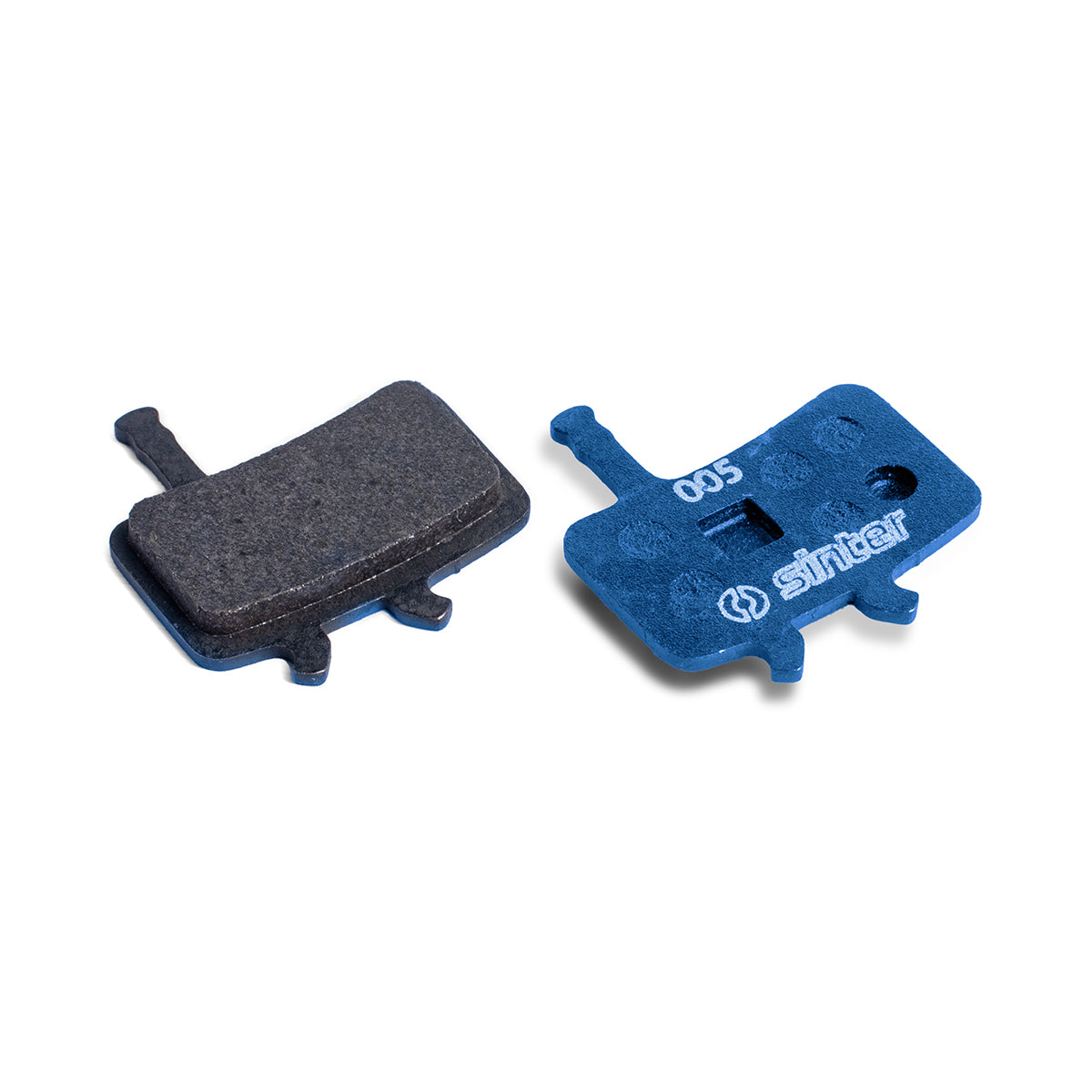 Blocs de frein à disque bleu électrique