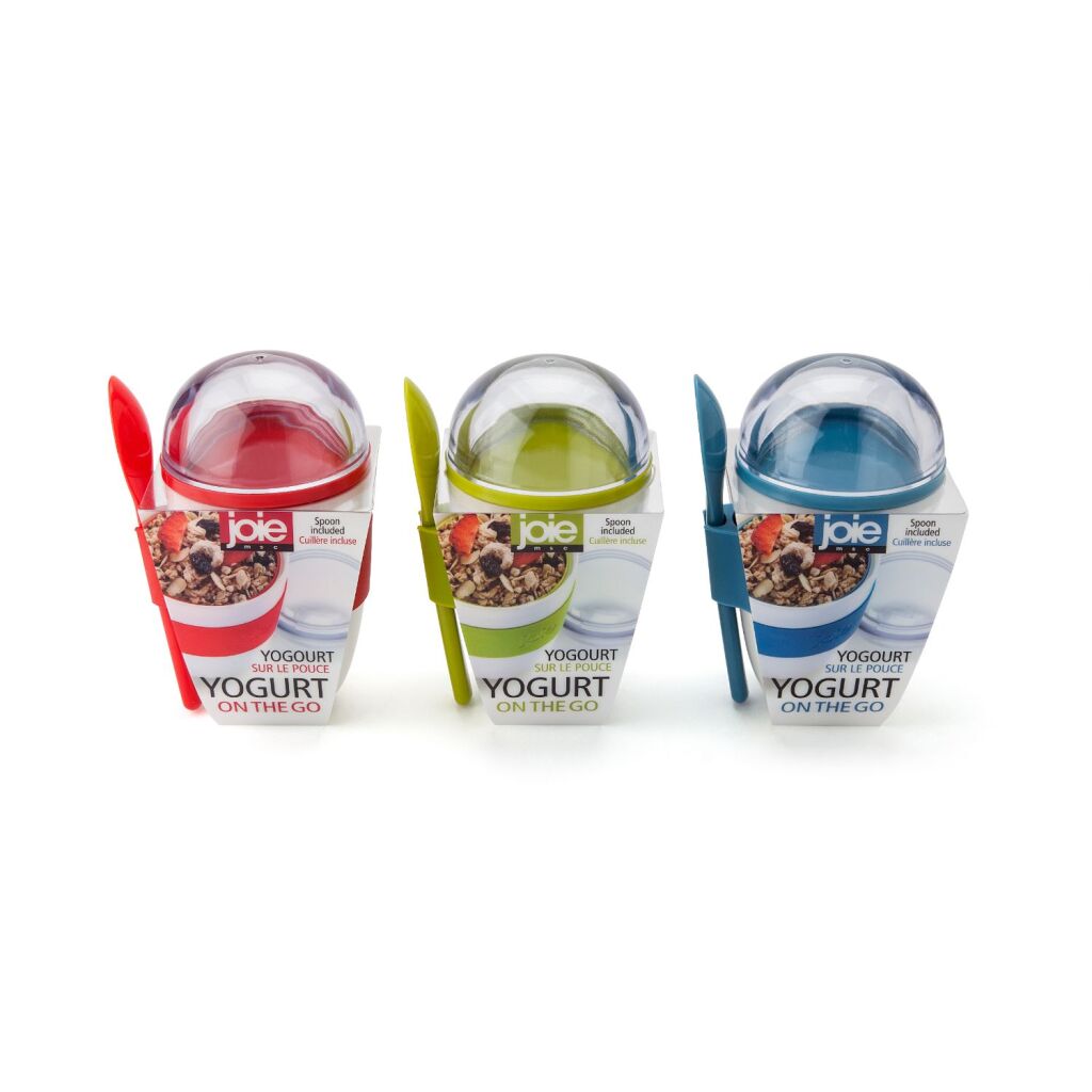Joie yoghurt on the go cup 2 fack + sked 228 ml