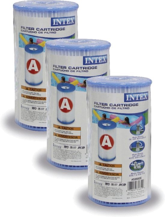 Intex 29003 Triple Filter Cartridge A 3 pieces