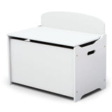 Delta children TB83460GN-130 boîte de rangement en bois avec dossier blanc