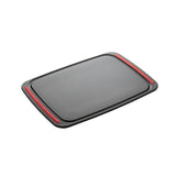 Brund easy cut cutting board 41x30x0.8 cm black red