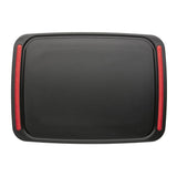 Brund easy cut cutting board 41x30x0.8 cm black red