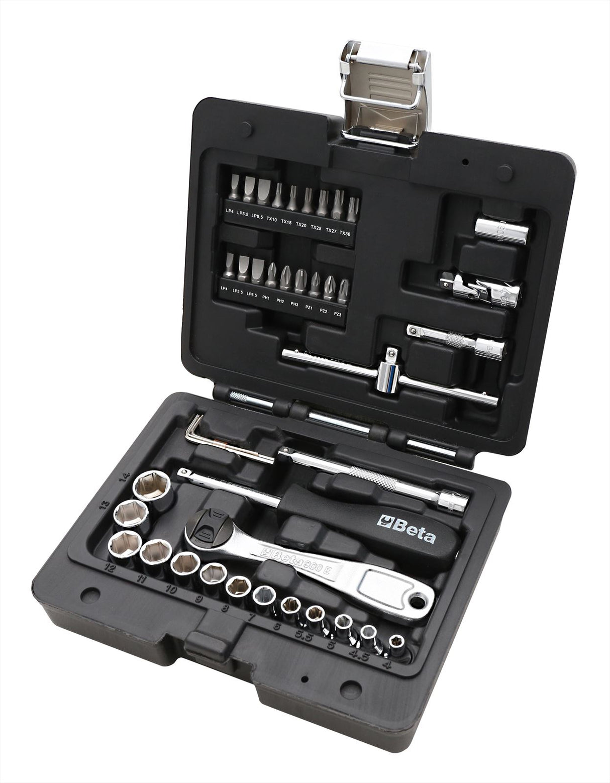 Beta 903e c42 socket wrench set 1 4 in case