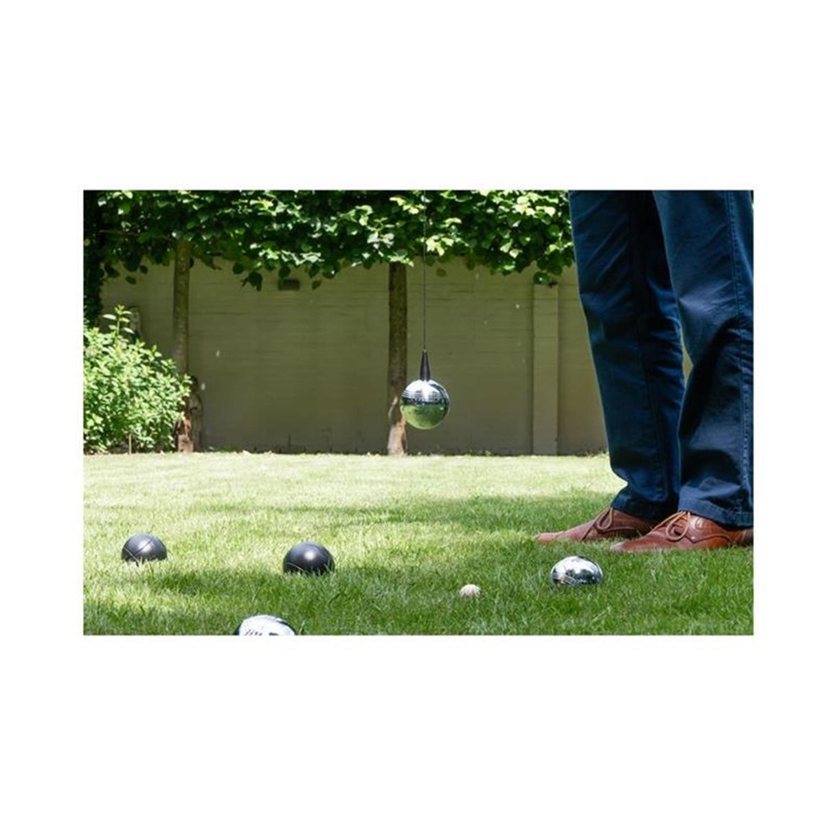 Jeu de boules magneet met touw a 2st.