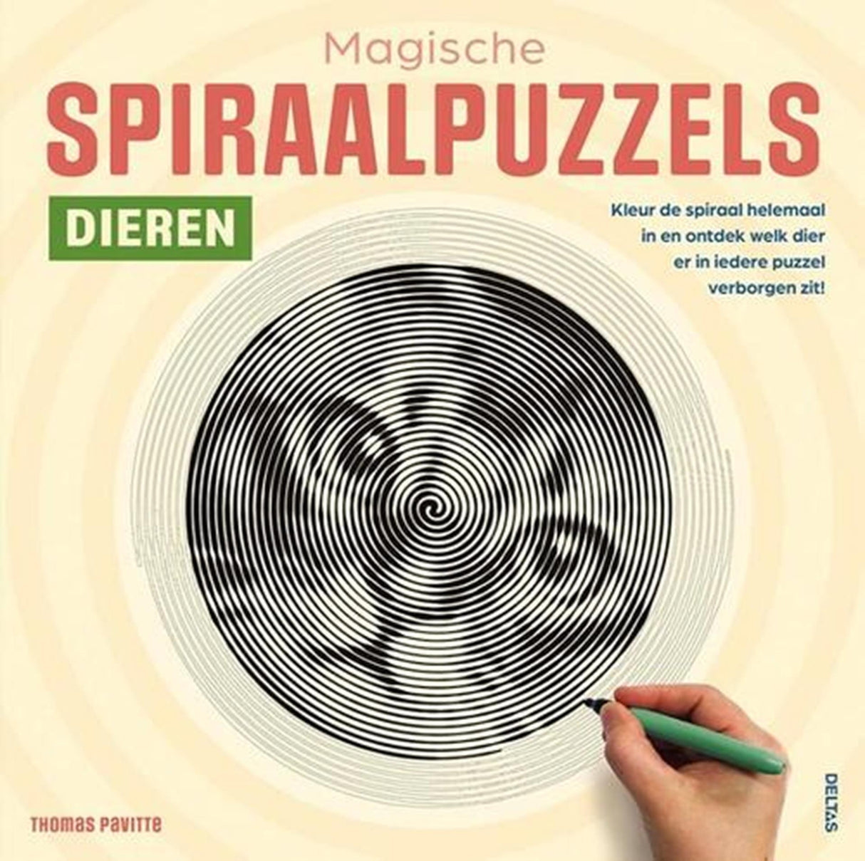 Deltas magische spiraalpuzzels: dieren