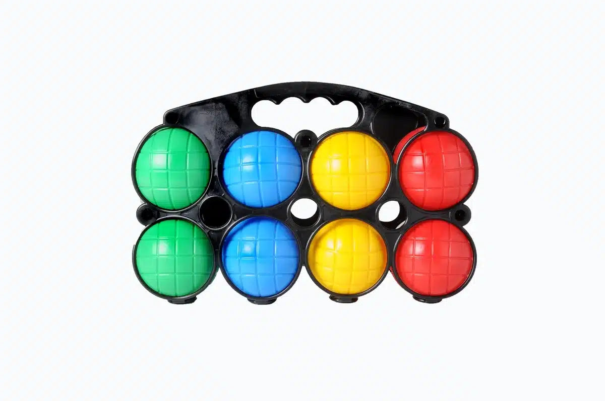 Engelhart Jeu de Boules 8 bolde i sort taske