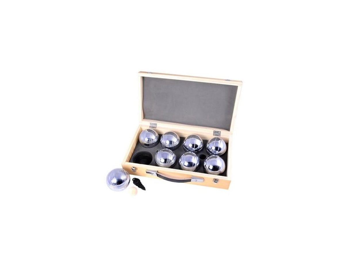 Jeu de Boules dans une valise de luxe, 8 balles