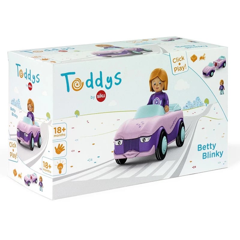 Siku Toddys Auto mat Spillfigur Fighty blinky