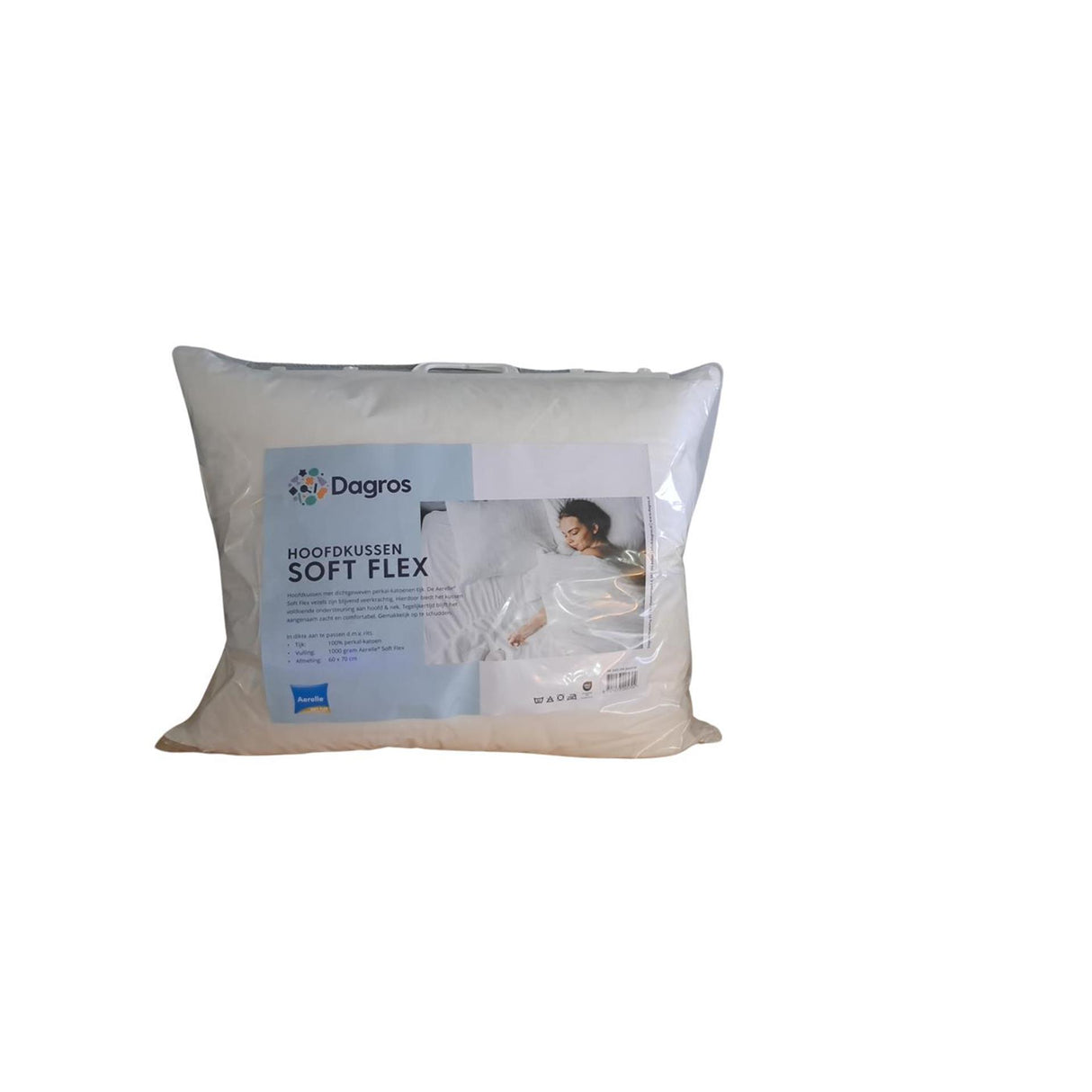 Dagros hoofdkussen softflex 60x70cm