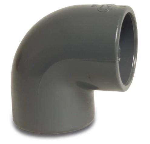 Pvc knie 25mm 90° 16 bar kiwa